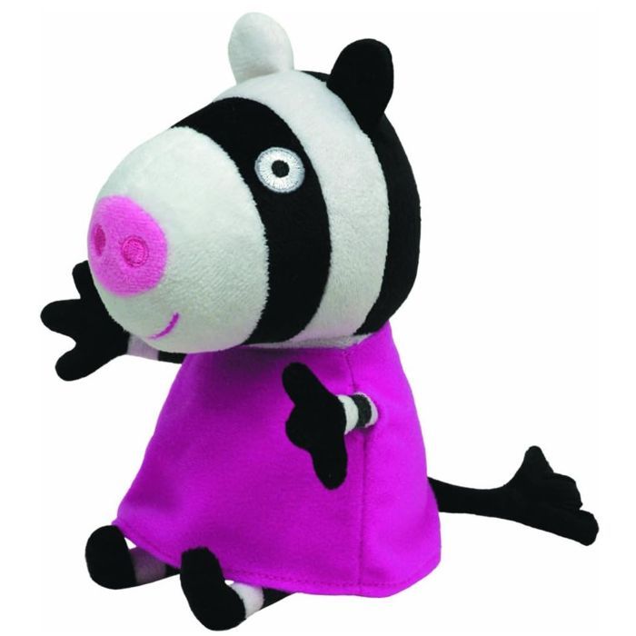 Мягкая игрушка Ty Peppa Pig Zoe Zebra 15 см Фото