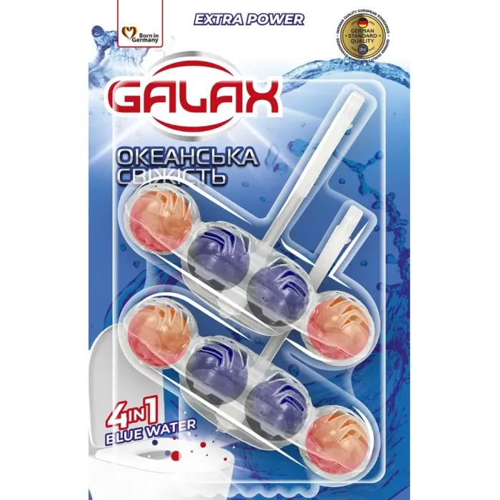 Туалетный блок Galax Океанская свежесть 2 х 55 г Фото