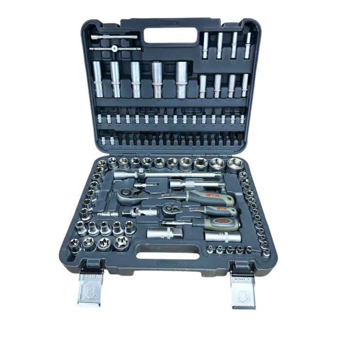 Набор инструментов GTM 108шт. 1/2-1/4" 4-32мм, кейс Фото