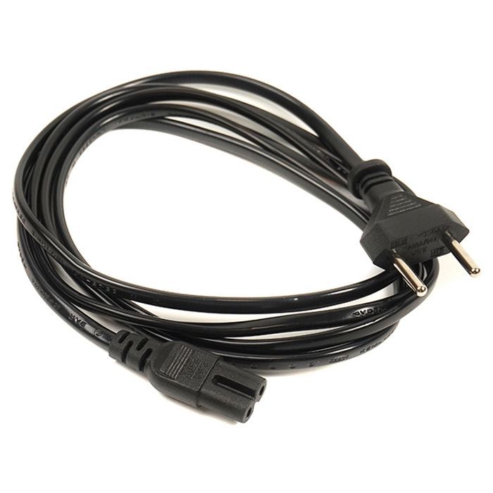 Кабель питания PowerPlant C7 1.8m black Фото