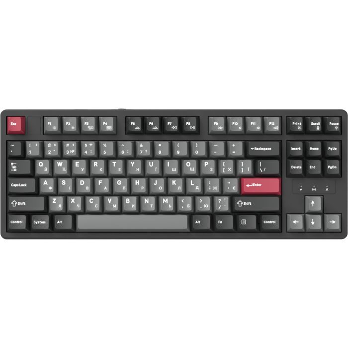 Клавиатура GamePro Asgard Ragnar Wireless/Bluetooth/USB UA Black Фото