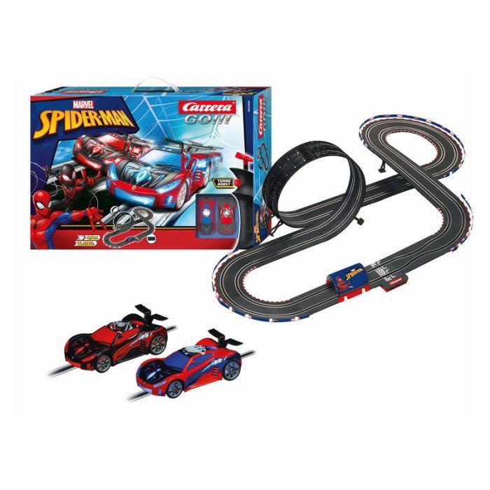 Автотрек Carrera GO!!! Спайдермен-гонщик Фото