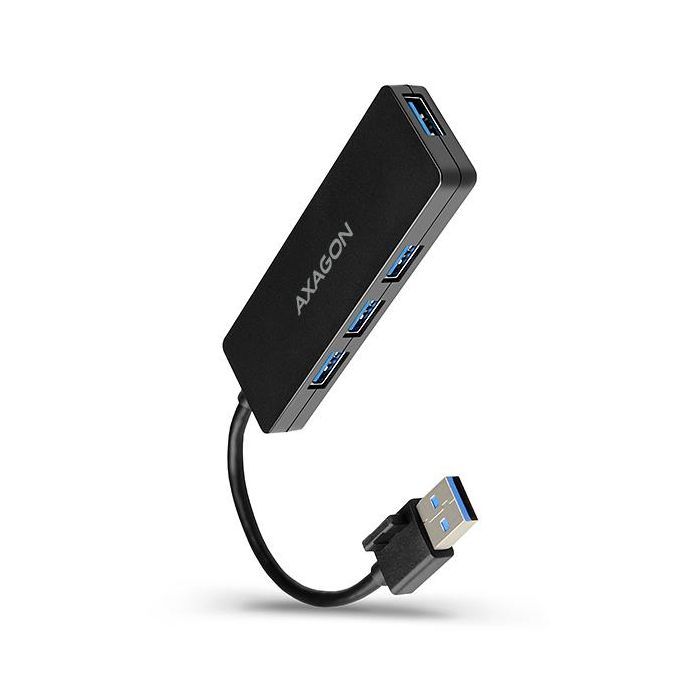 Концентратор AXAGON USB 3.1 to 4xUSB 3.0 black Фото