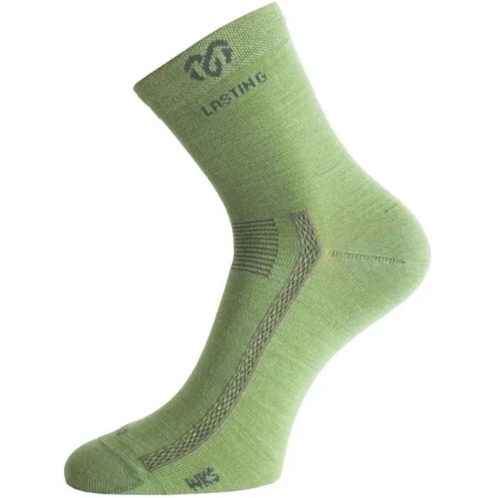 Термоноски Lasting трекінг WKS 608 - L - зелений Фото