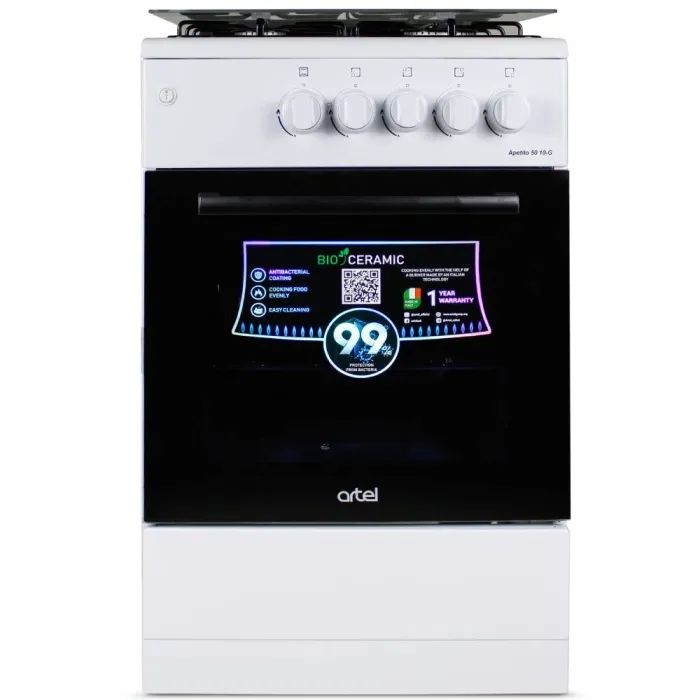 Плита Artel Apetito 50 10-G White Фото