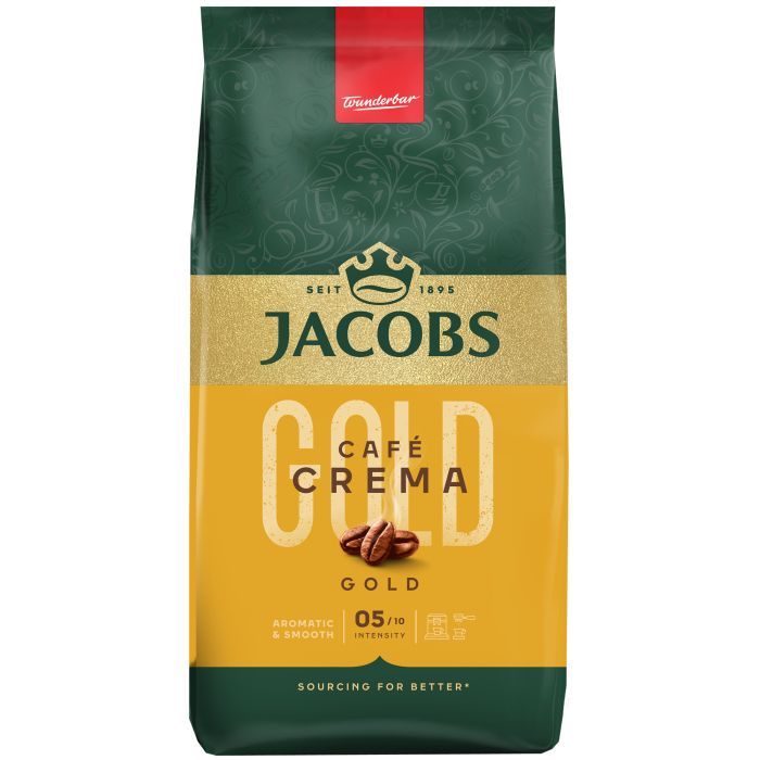 Кофе Jacobs Crema Gold в зернах 1 кг Фото
