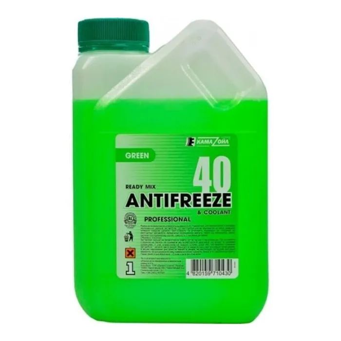 Антифриз КАМА -40 зелений 1кг Фото