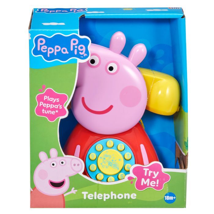 Развивающая игрушка Peppa Pig каталка Телефон Пеппи Фото