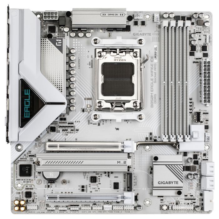 Материнская плата GIGABYTE B850M EAGLE WF6E ICE Фото