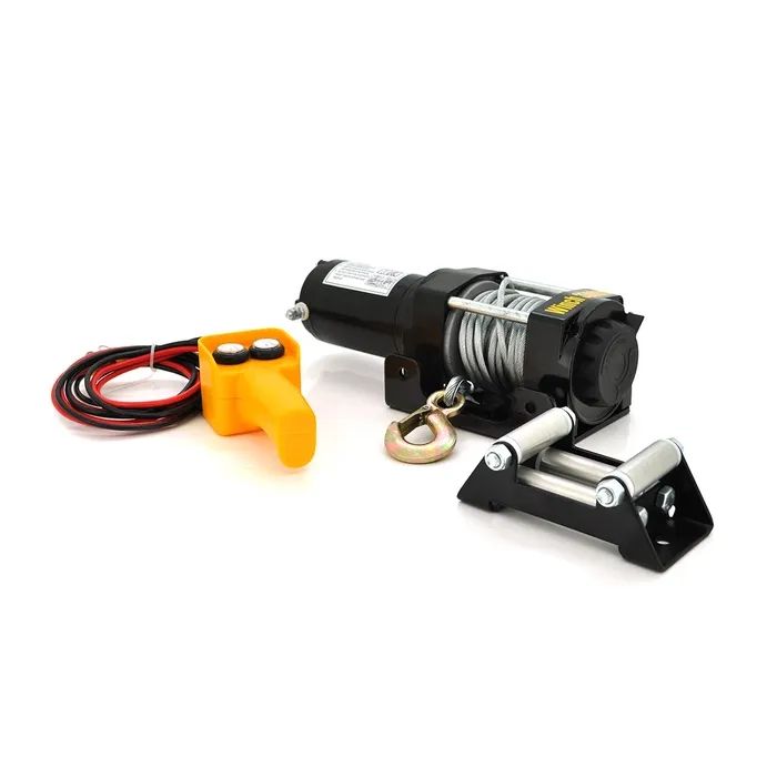 Лебедка Voltronic автомобильная электрична 3500LB, 12V/24V, до 1585к Фото