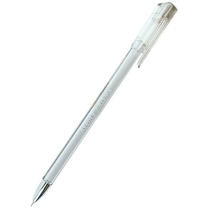 Ручка гелевая Axent Prisma 0,5 мм, чорний Фото