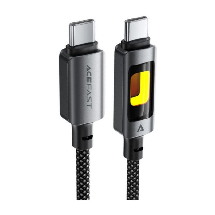 Дата кабель Acefast USB-C to USB-C 1.2m 60W black Фото