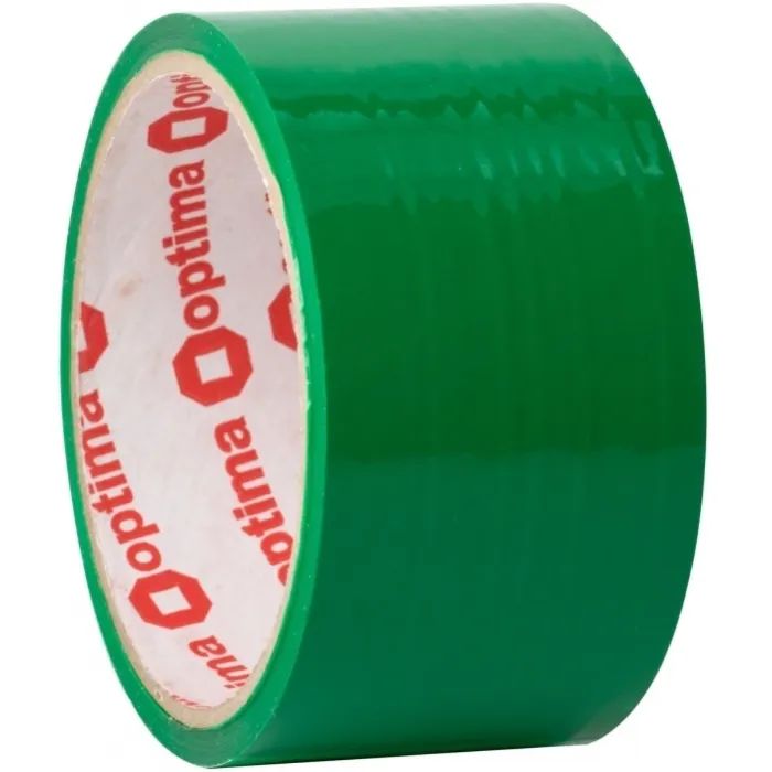 Скотч Optima 45 мм x 50 м, зеленый Фото