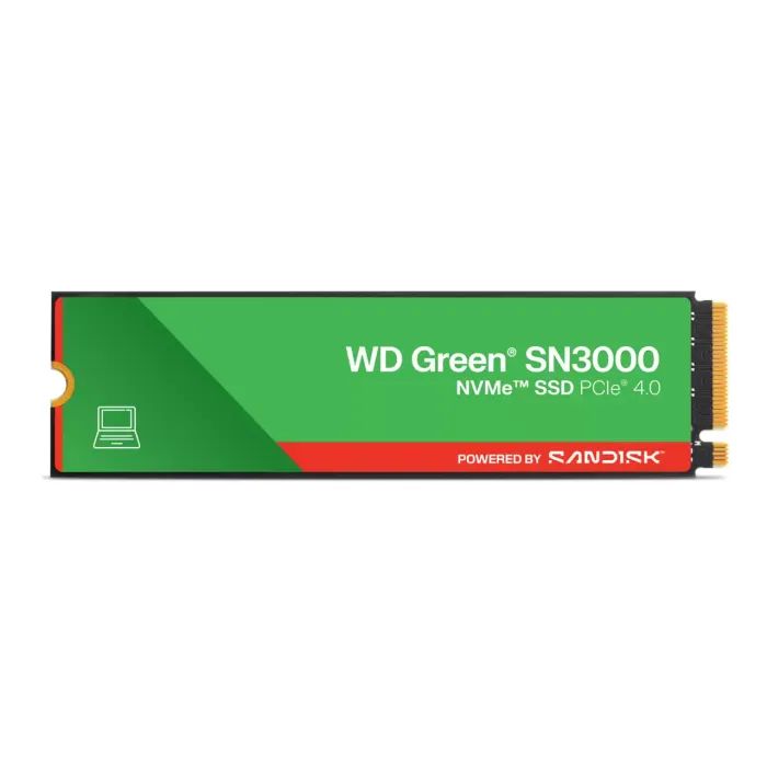 Накопитель SSD WD M.2 2280 500GB Green SN3000 Фото