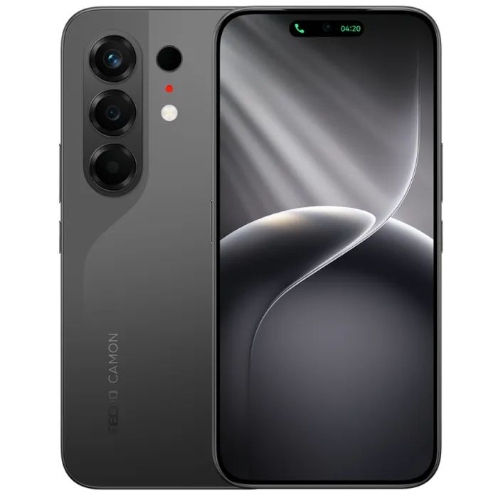 Мобильный телефон Tecno Camon 50 12/256Gb Moonshadow Black Фото