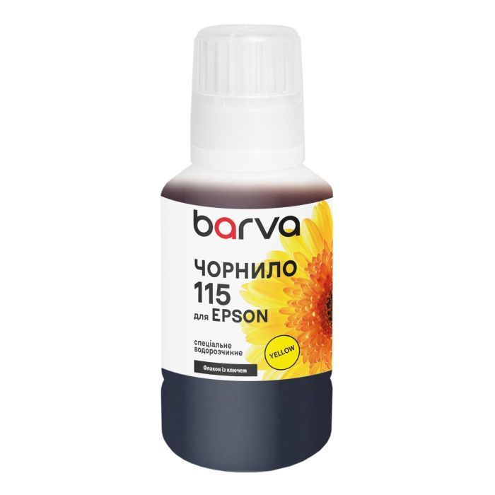 Чернила Barva Epson 115 140 мл, special yellow OneKey Фото
