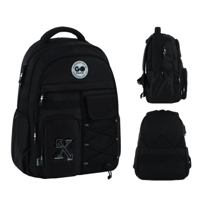 Рюкзак школьный GoPack Education Teens 184 чорний Фото