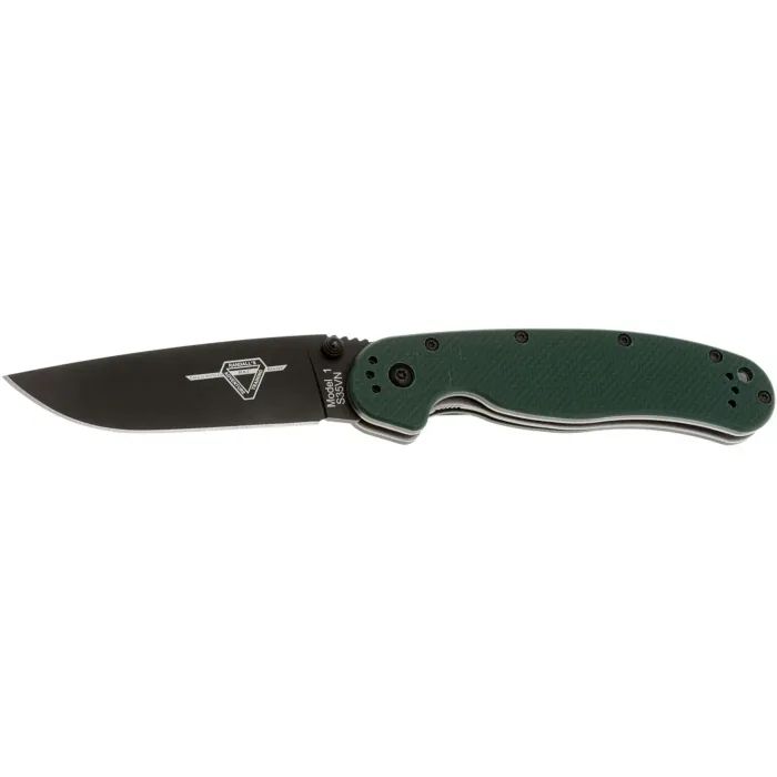 Нож Ontario Knife RAT I S35VN G10 Green Фото