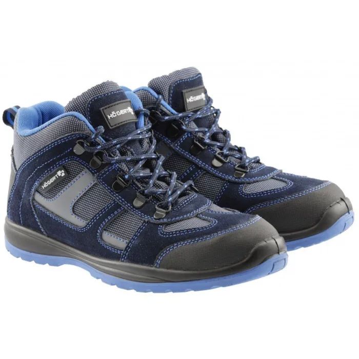 Ботинки рабочие Hoegert HOSEL HT5K521-41 SRA SB темно-синие, 41 Фото
