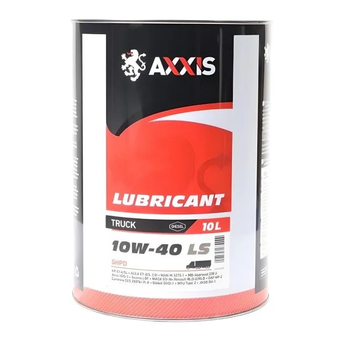 Моторное масло AXXIS TRUCK 10W-40 LS SHPD 10л Фото