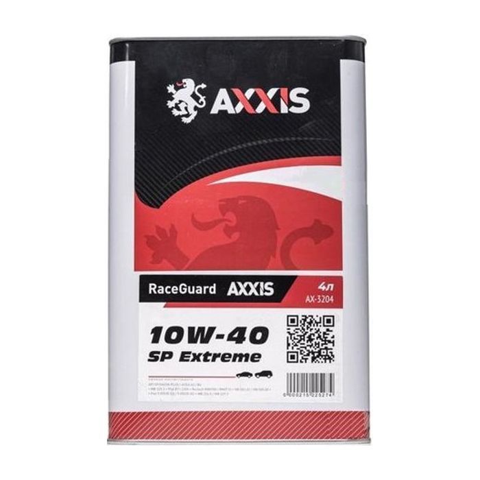 Моторное масло AXXIS 10W-40 RaceGuard SP Extreme 4л Фото