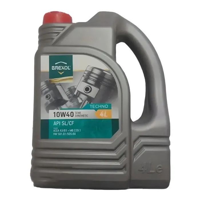 Моторное масло BREXOL TECHNO 10W40 SL/CF 4л Фото