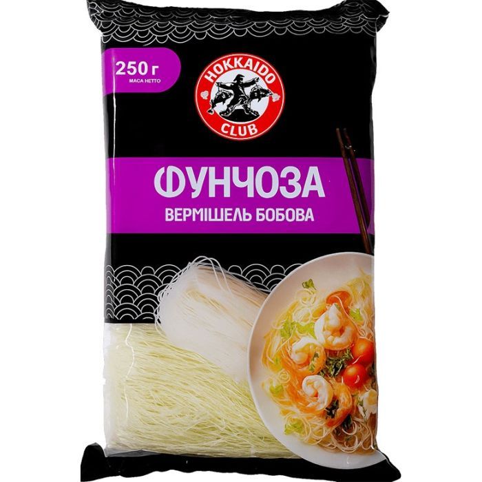 Макароны Hokkaido Club Фунчоза 250 г Фото