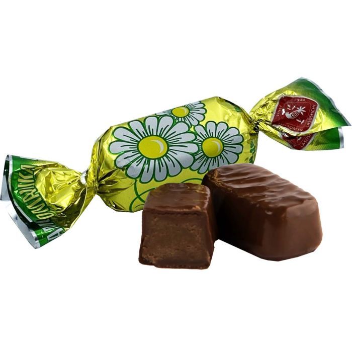 Конфета Житомирські ласощі Біла ромашка 1 кг Фото
