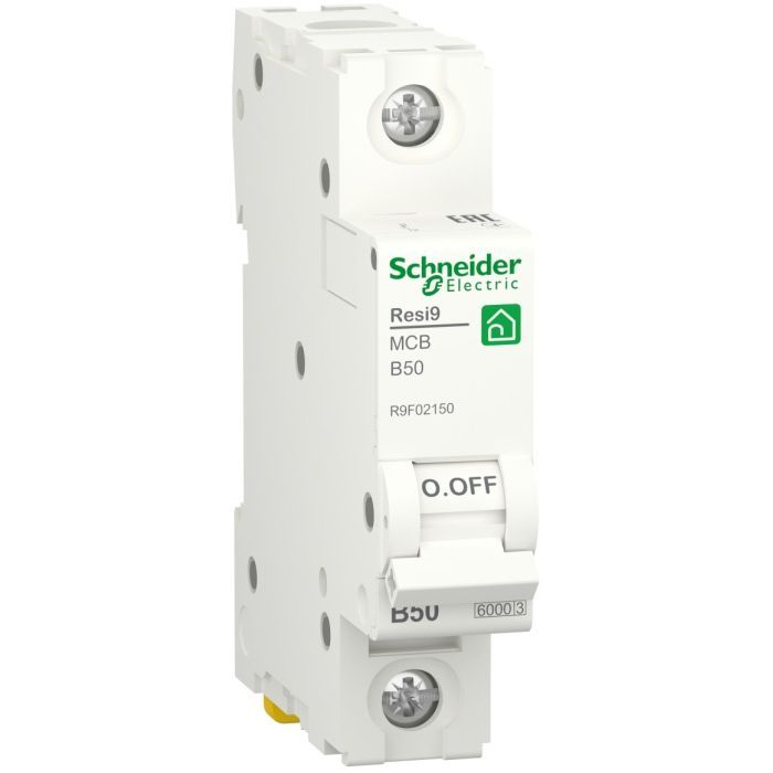 Автоматический выключатель Schneider Electric RESI9 6kA 1P 50A Фото