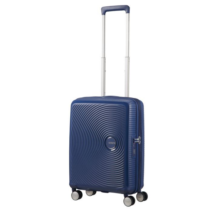 Чемодан American Tourister Soundbox 35.5/41 л темно-синя Фото
