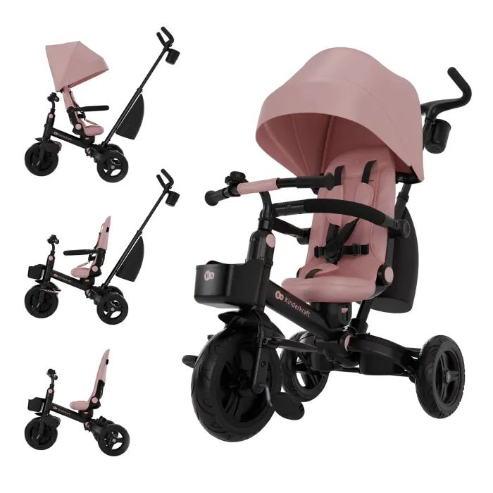 Детский велосипед Kinderkraft Aveo 2 Plus Pink (KRAVEO02PNK0000) Фото