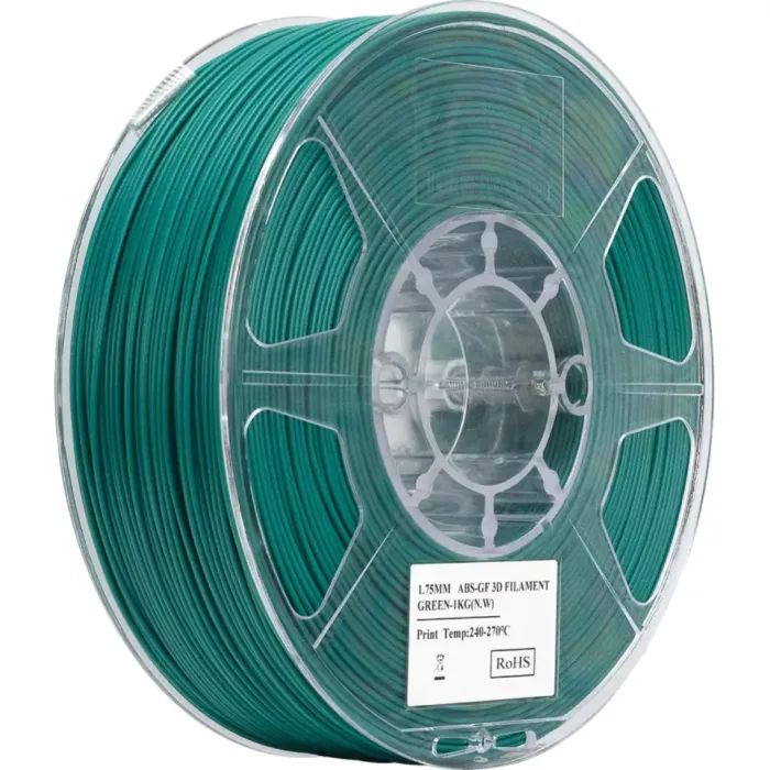 Пластик для 3D-принтера eSUN EABS-GF 1,75mm 1kg GREEN Фото