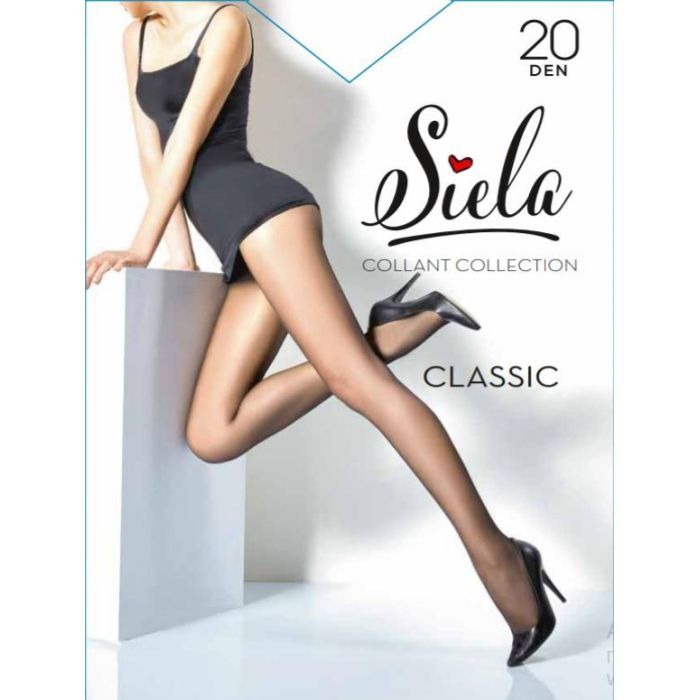 Колготы Siela Collant Classic 20 Den Nero - 2 Фото
