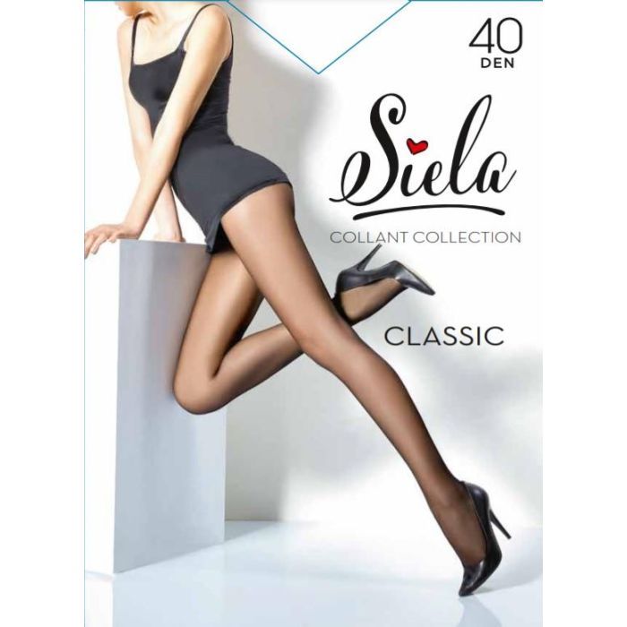 Колготы Siela Collant Classic 40 Den Tabaco - 3 Фото