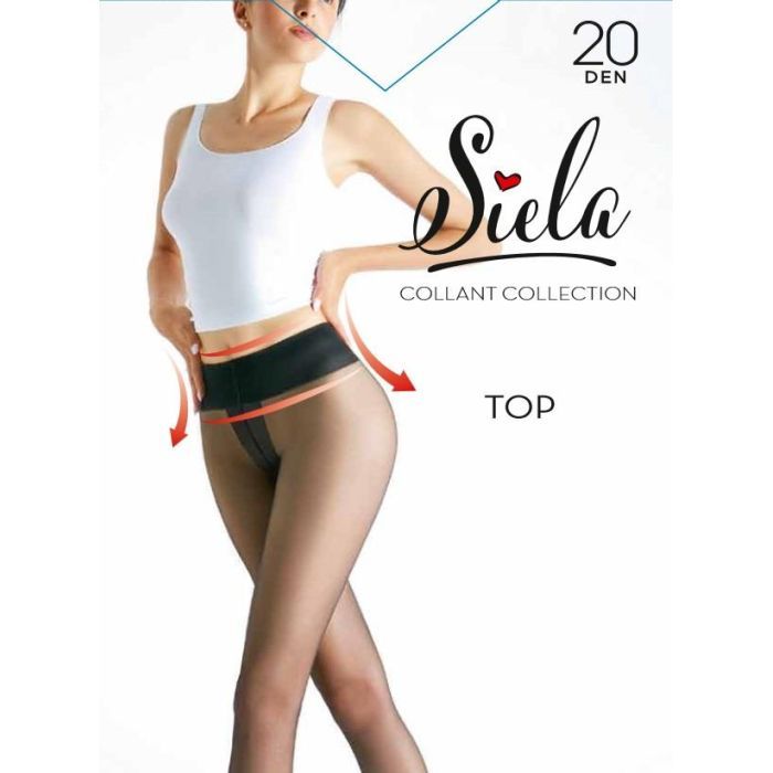 Колготы Siela Collant Top 20 Den Tabaco - 2 Фото