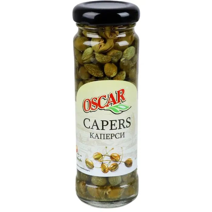 Овощная консервация Oscar foods Каперсы 100 г Фото