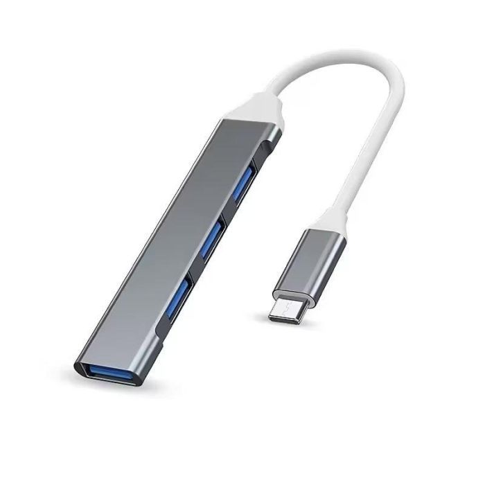 Концентратор XoKo USB-C 3xUSB 2.0 + 1xUSB 3.0 Фото