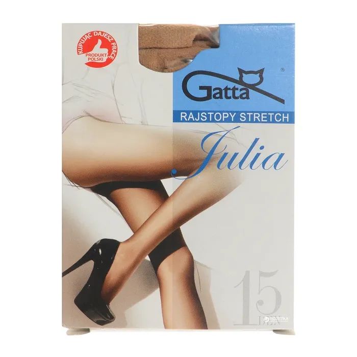 Колготы Gatta Julia Stretch 15 Den Golden - 4 Фото
