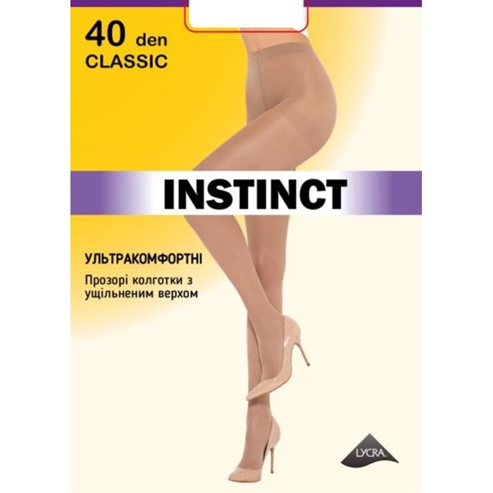 Колготы Instinct Classic 40 Den Natural - 2 Фото