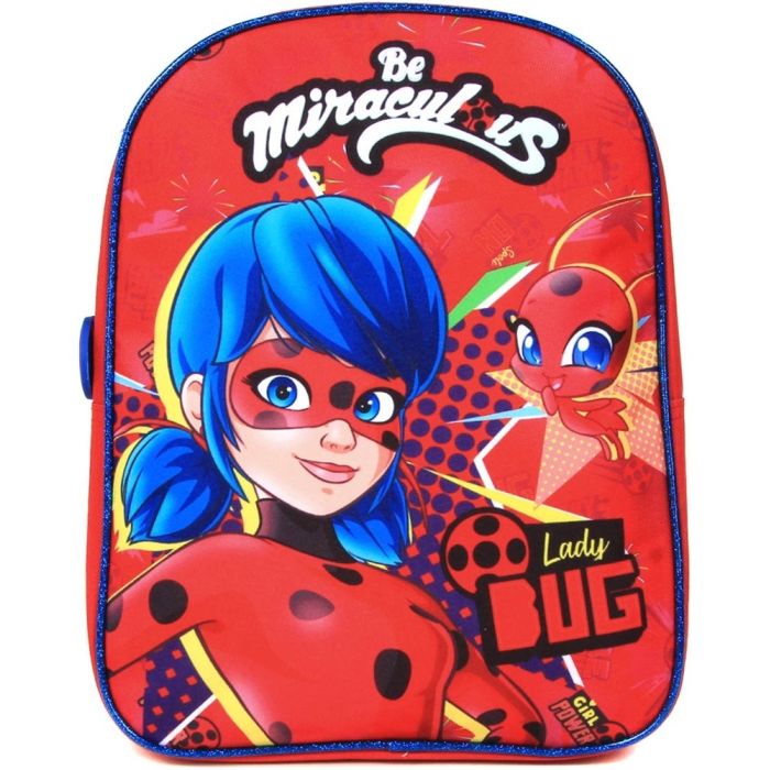 Рюкзак детский Perletti Miraculous LadyBug Mini, к-р червоний Фото
