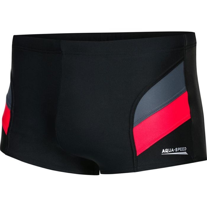 Плавки Aqua Speed Aron 338-16 чорний, червоний 4XL Фото