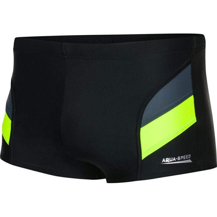Плавки Aqua Speed Aron 338-138 чорний, жовтий 2XL Фото