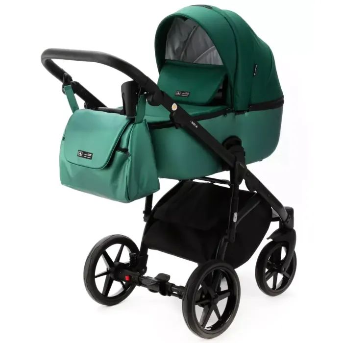 Коляска Adamex 2 в 1 Nola PS-116 зелений Фото
