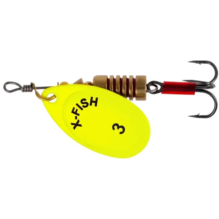 Блесна X-Fish Stark 6.5g 3 Nikel UV lime Фото