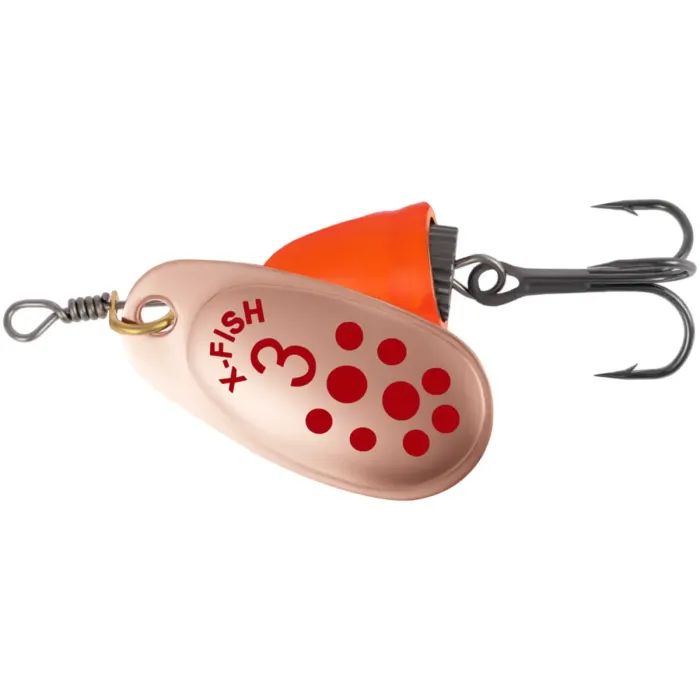 Блесна X-Fish Wolf 7g 3 Copper fire tiger Фото