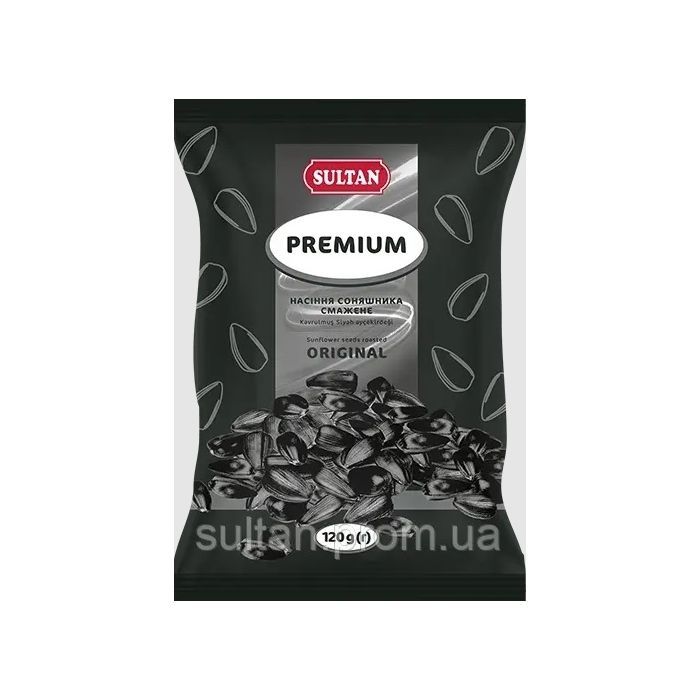 Семена подсолнечника Sultan Premium смажене 120 г Фото