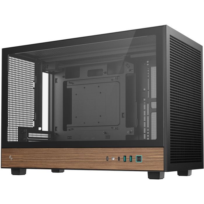 Корпус для ПК Deepcool CH260 Wood Black Фото