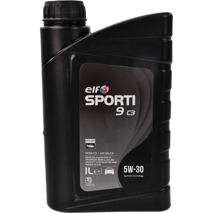 Олива моторна ELF SPORTI 9 C3 5W-30 (Каністра 1л)